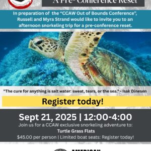 Snorkeling into healing:   A Pre- Conference Reset